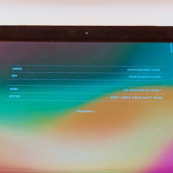 iPad 6th Generation 32GB (Cellular) #3 (For Parts)*** - Picture 5 of 5